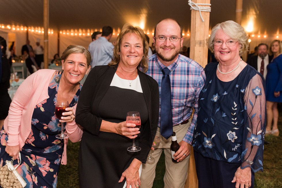 Friendly Farm restaurant tented Wedding reception