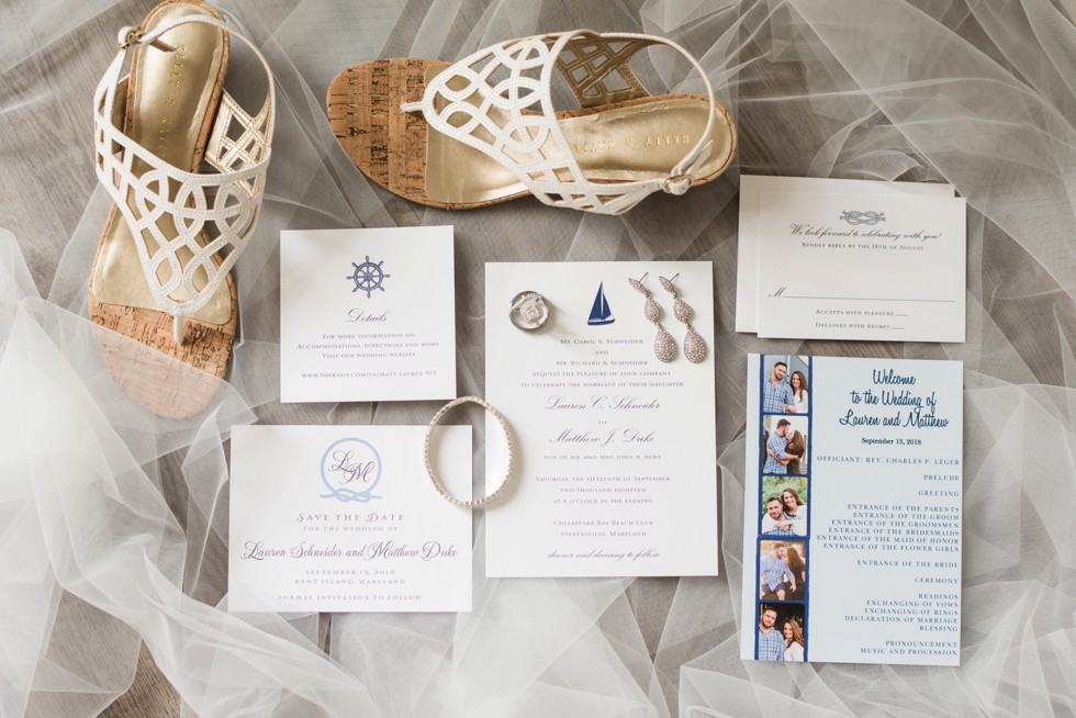 bride's details Inn at the Chesapeake Bay Beach club