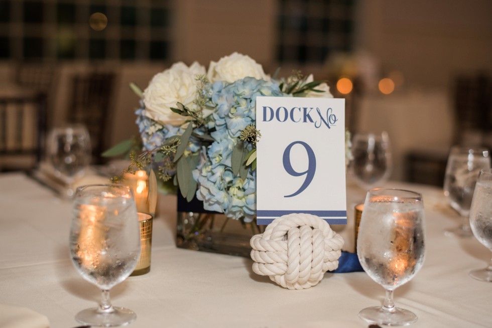 Eastern shore wedding reception