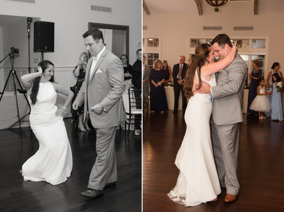 Chesapeake Bay Beach Club wedding first dance