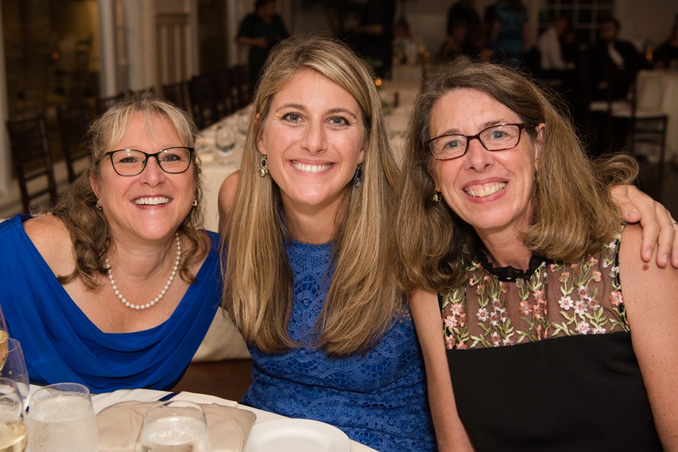 Wedding reception in the beach house ballroom