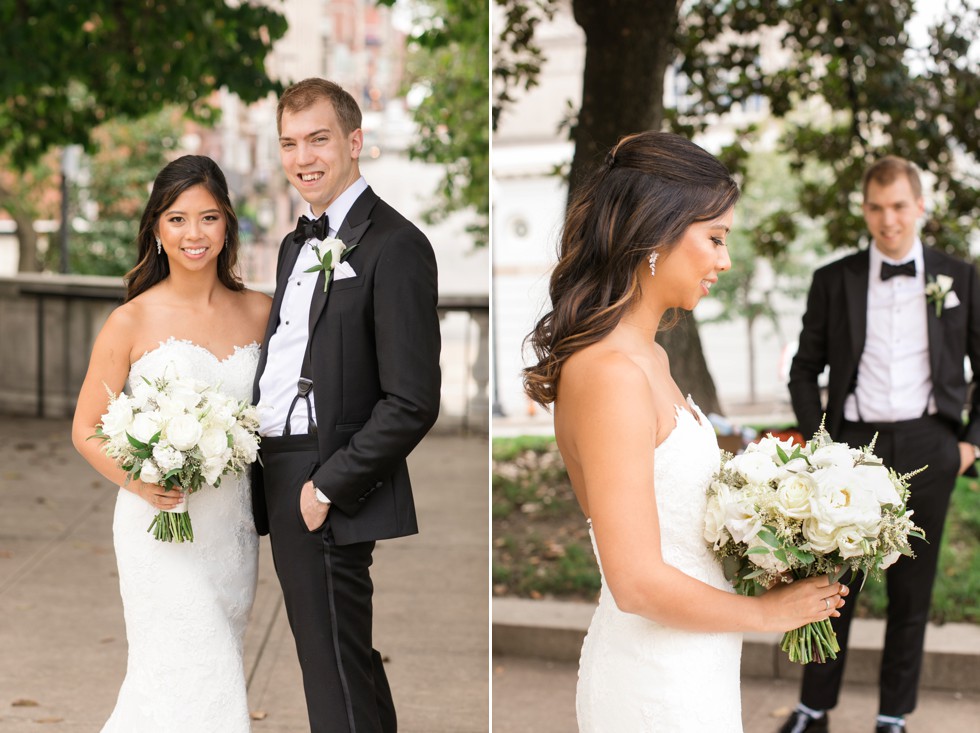 George Peabody Library wedding in Mount Vernon Baltimore