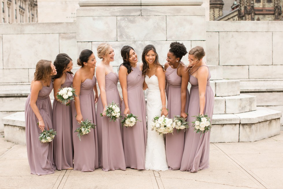 Flowers and Fancies florals at Peabody Library