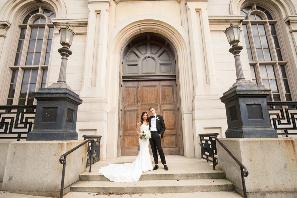 peabody library bride and groom