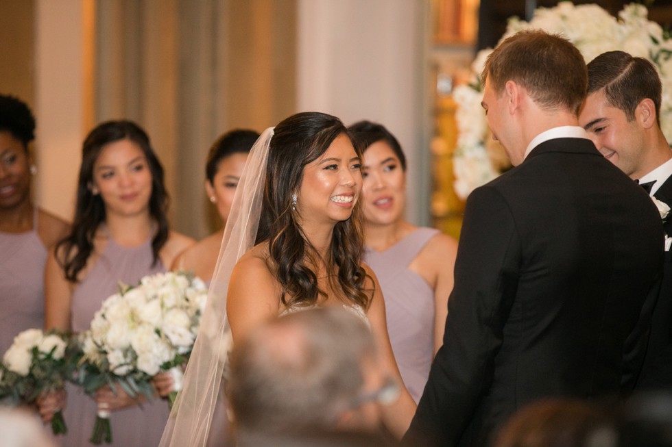 Baltimore George peabody library wedding ceremony