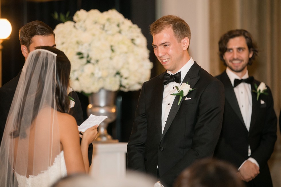 Flowers and Fancies florals at Peabody Library