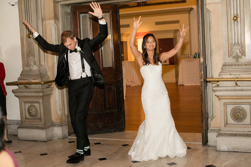 George Peabody Library Events wedding reception