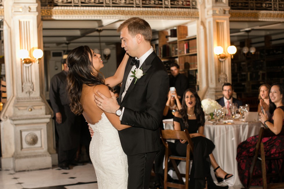 George Peabody Library Events wedding reception