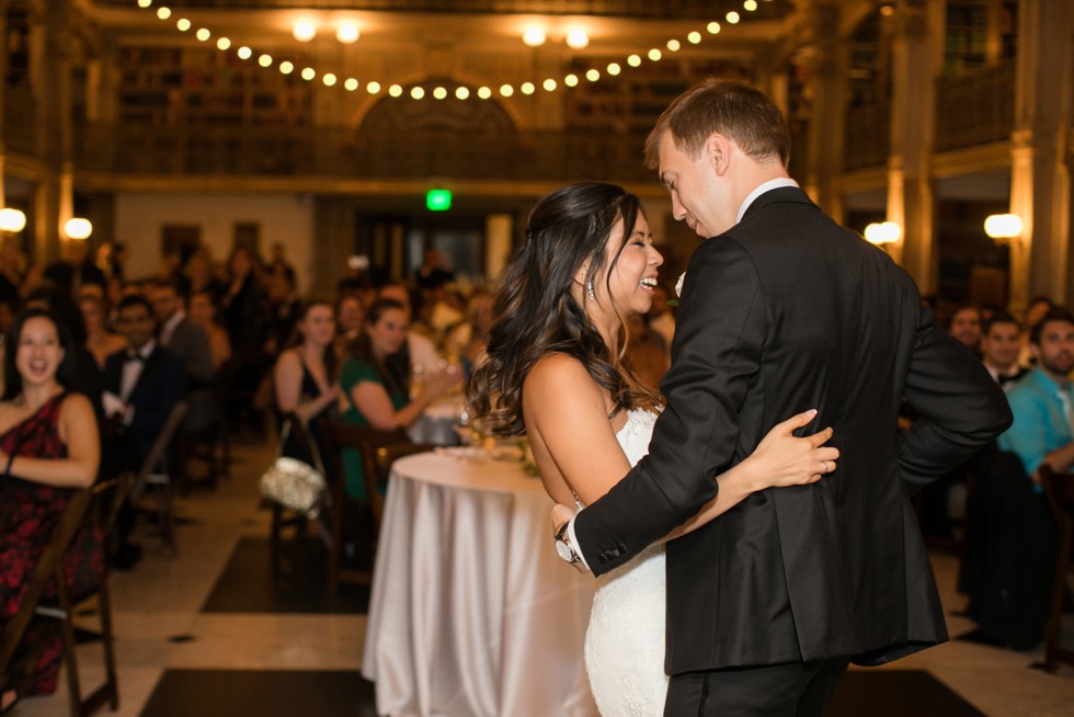 George Peabody Library Events wedding reception District Remix