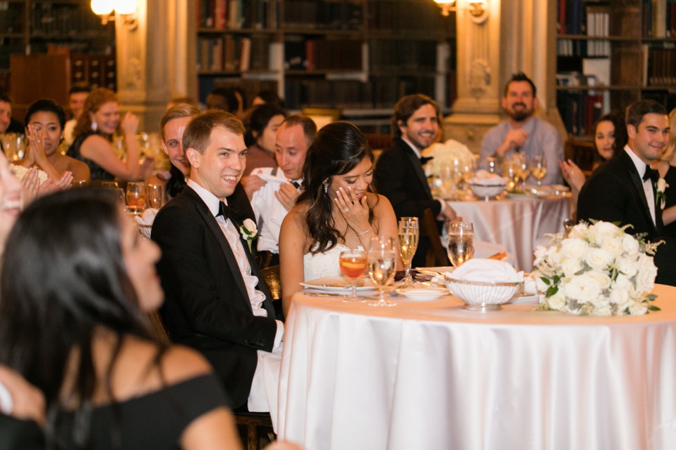 George Peabody Library Events wedding toasts