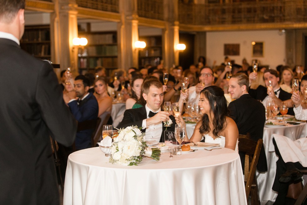 George Peabody Library Events wedding toasts