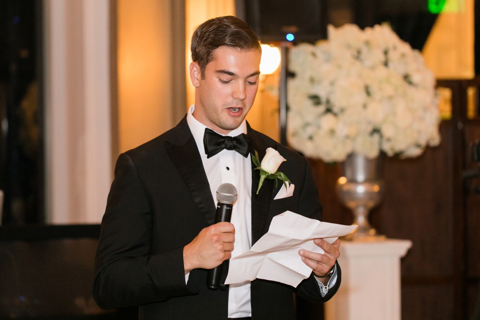 George Peabody Library Events wedding toasts