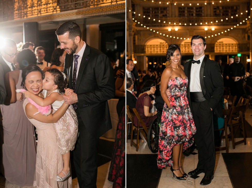 Baltimore George Peabody Library wedding reception