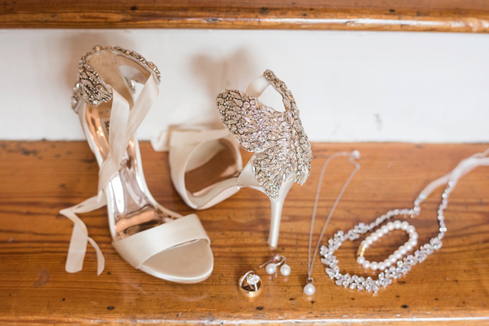 Badgely mischka bridal shoes