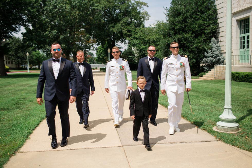 Navy issue US Naval academy graduate wedding