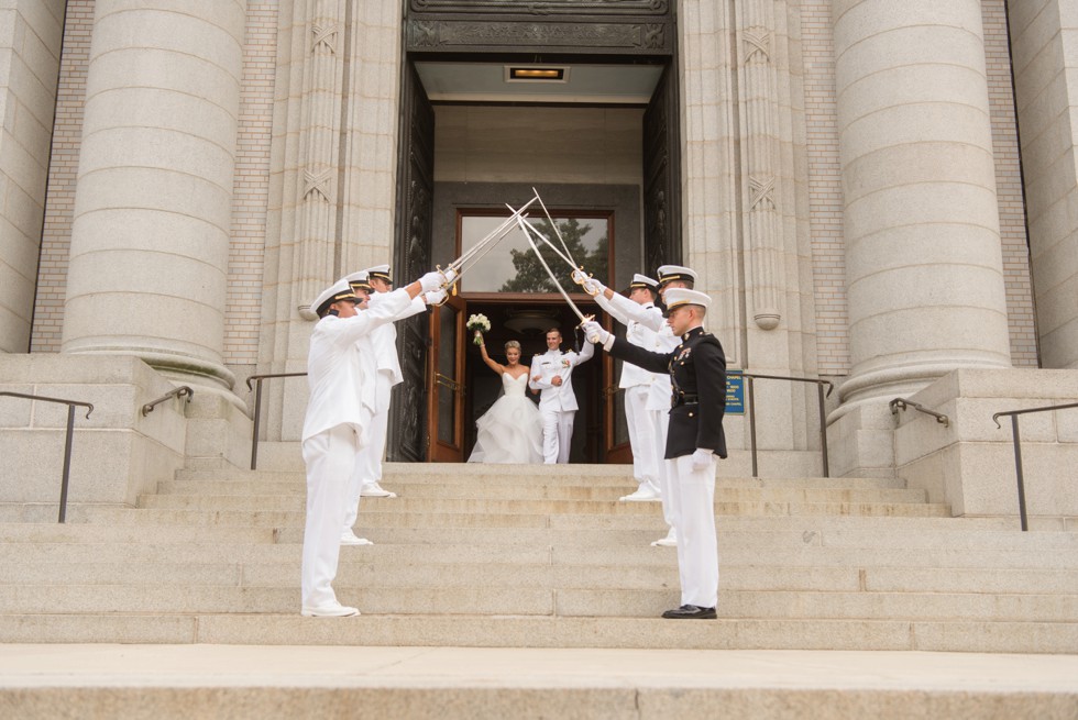 United States Naval Academy chapel sword arch