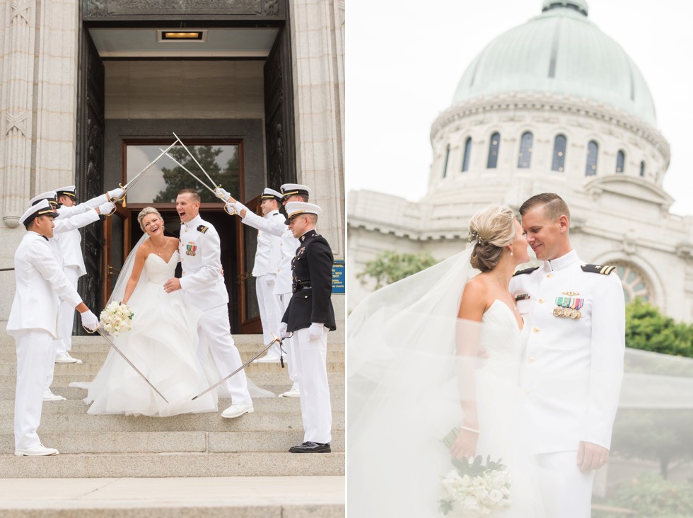 United States Naval Academy chapel sword arch