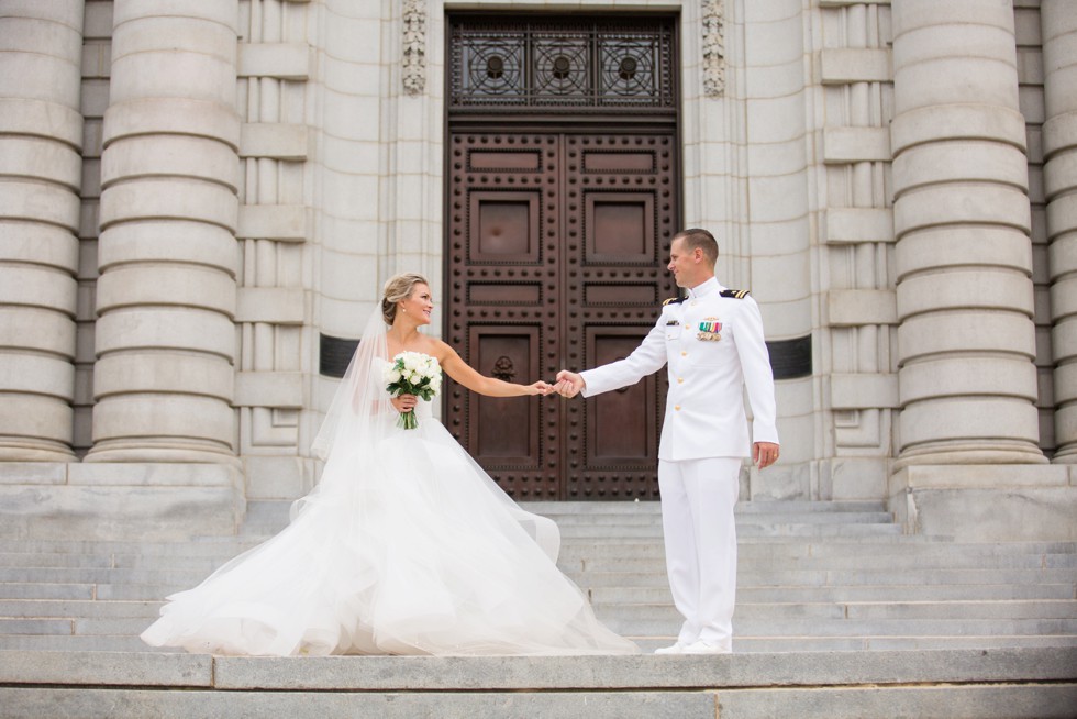 Military wedding in Annapolis