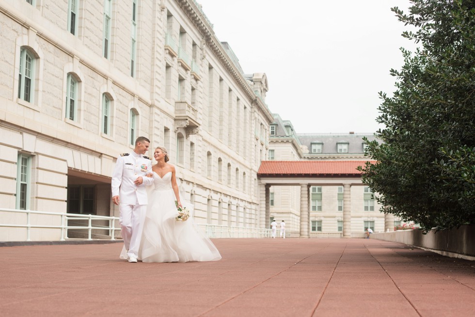 US Naval Academy alumni wedding