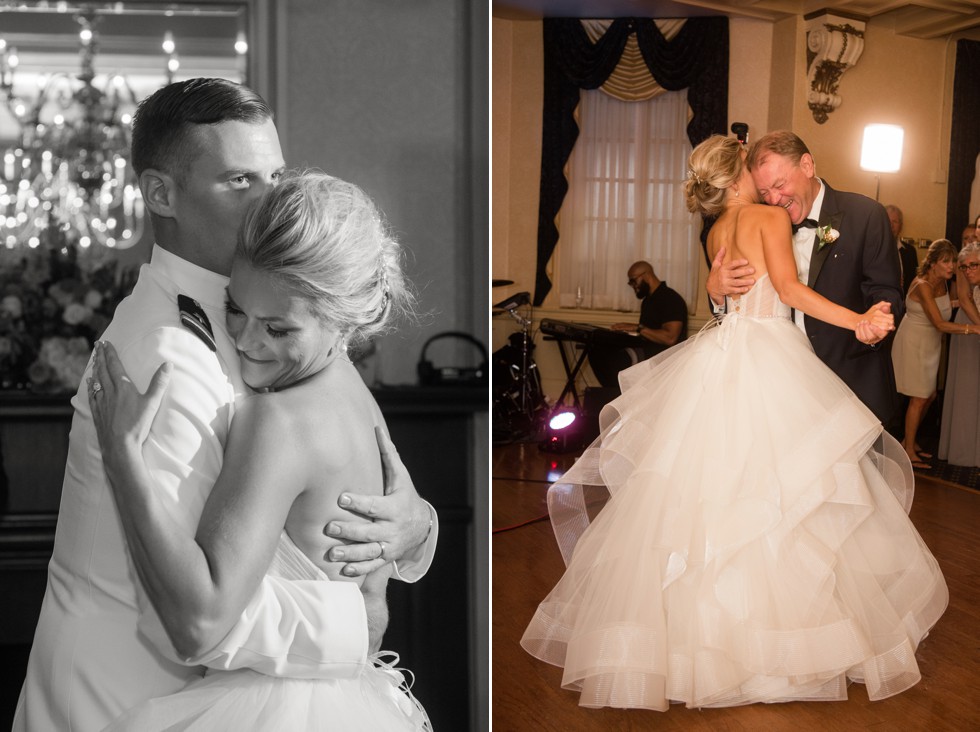 wedding parent dances USNA Officer's Club