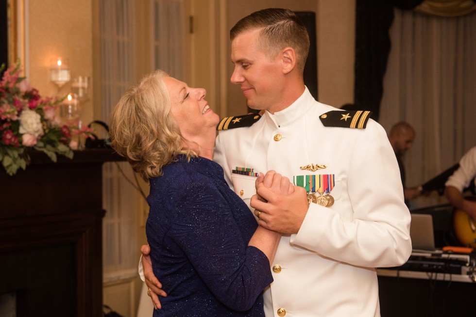 wedding parent dances USNA Officer's Club