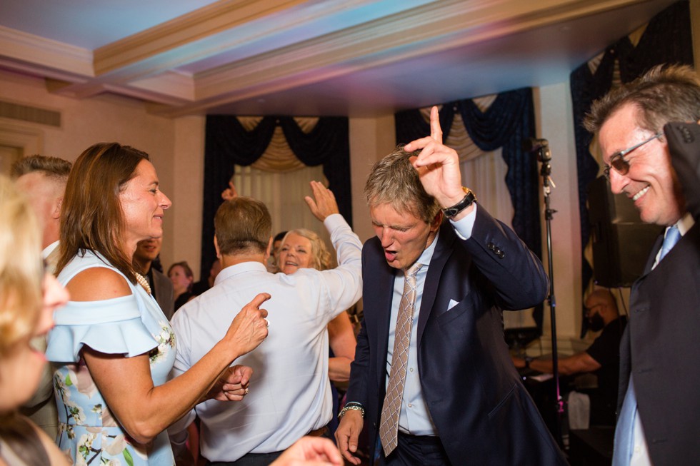 US Naval Academy Officer's Club wedding reception