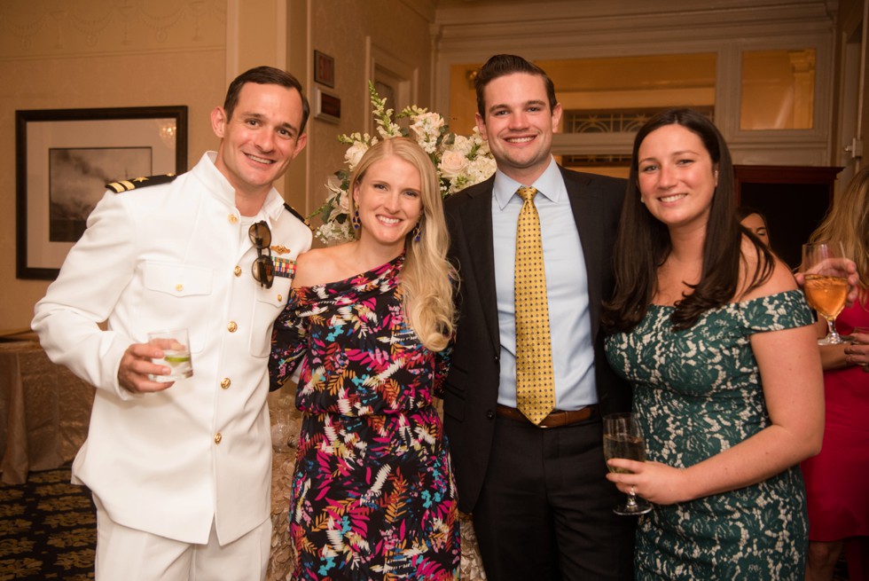 US Naval Academy Officer's Club wedding reception