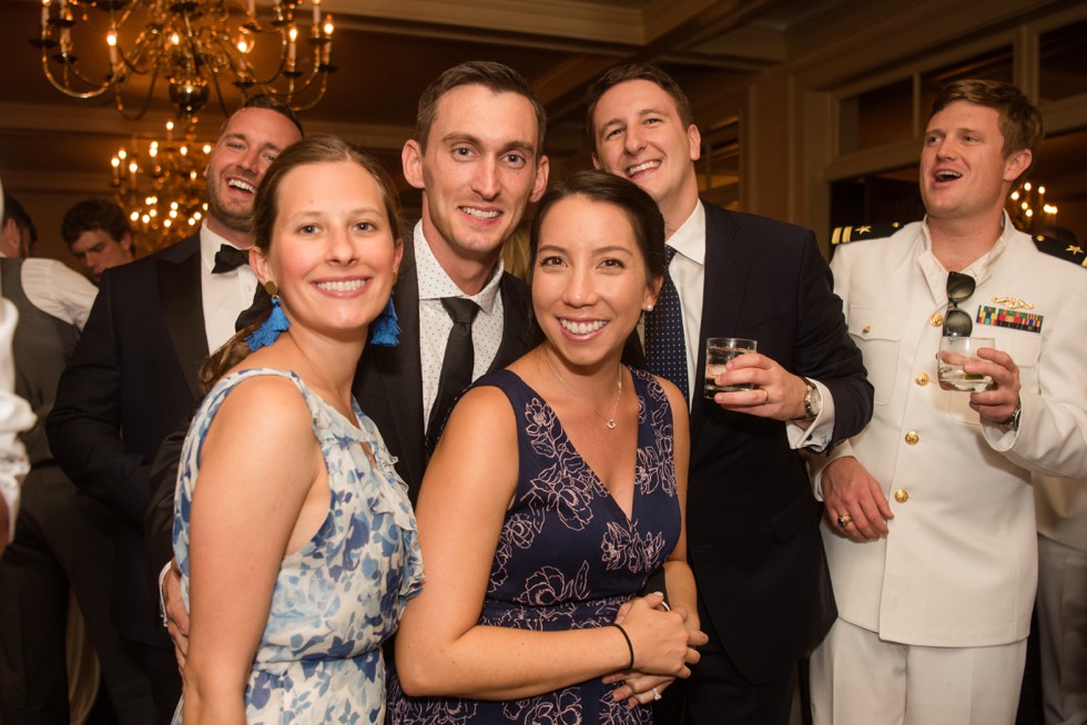 US Naval Academy Officer's Club wedding reception