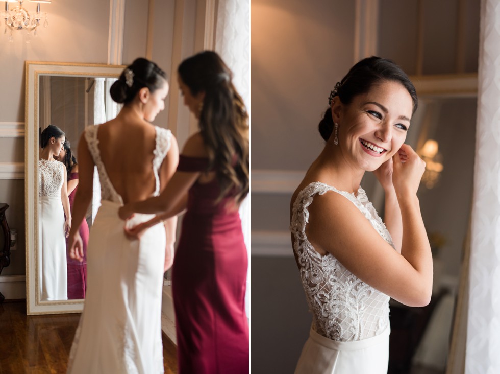 Belvedere Bridal prep in Baltimore