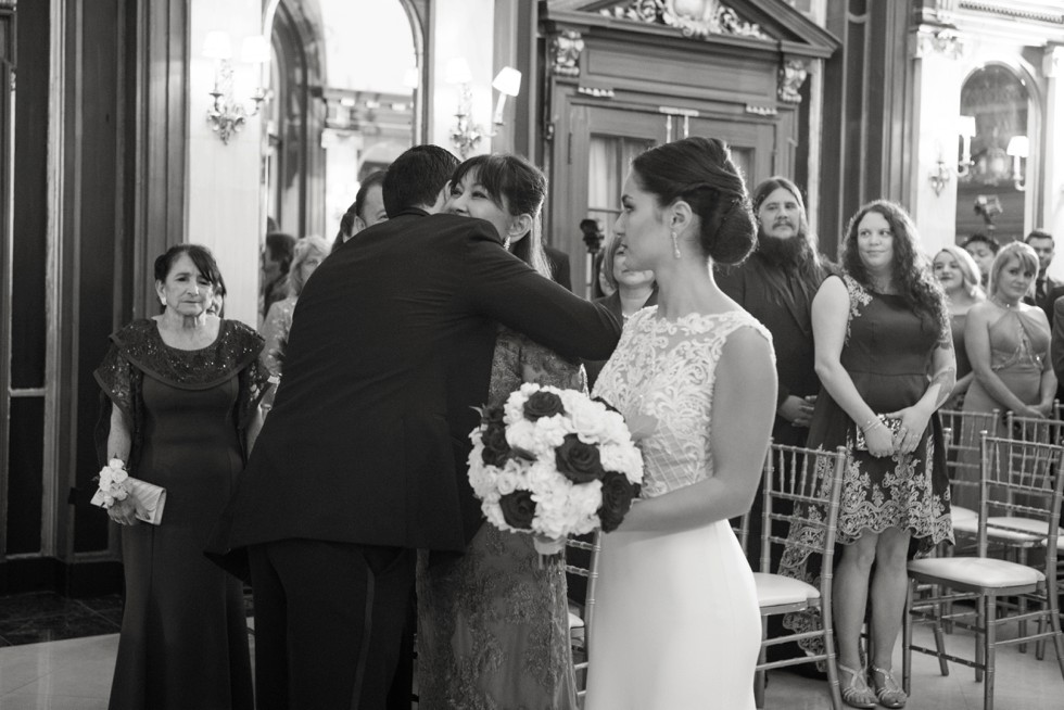 Belvedere Baltimore Indoor wedding Ceremony