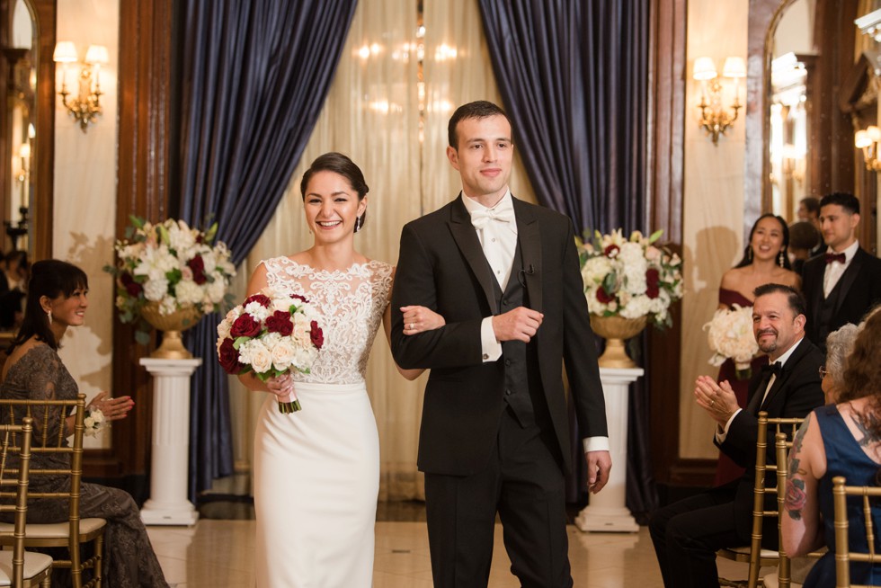 Belvedere Baltimore Indoor wedding Ceremony