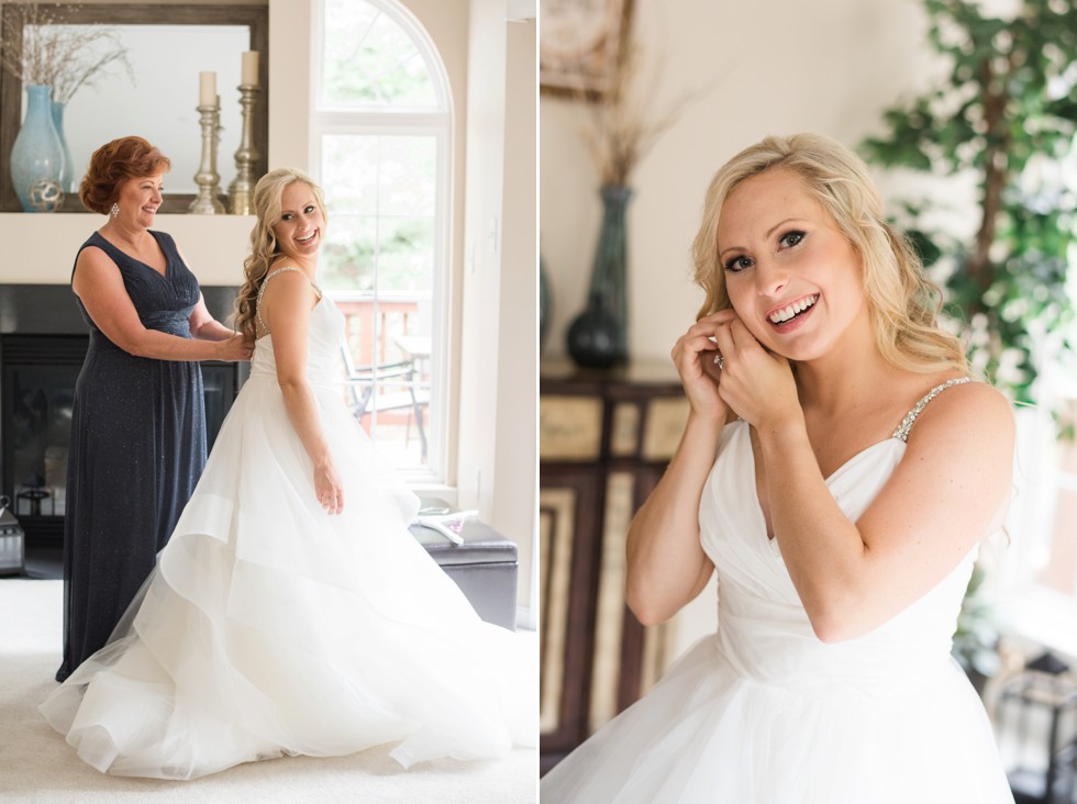 Baltimore Maryland wedding makeup and hair The Blushing Bride