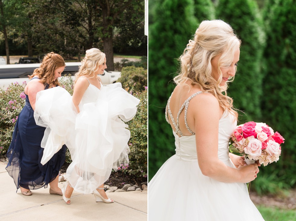 Baltimore Maryland wedding makeup and hair The Blushing Bride