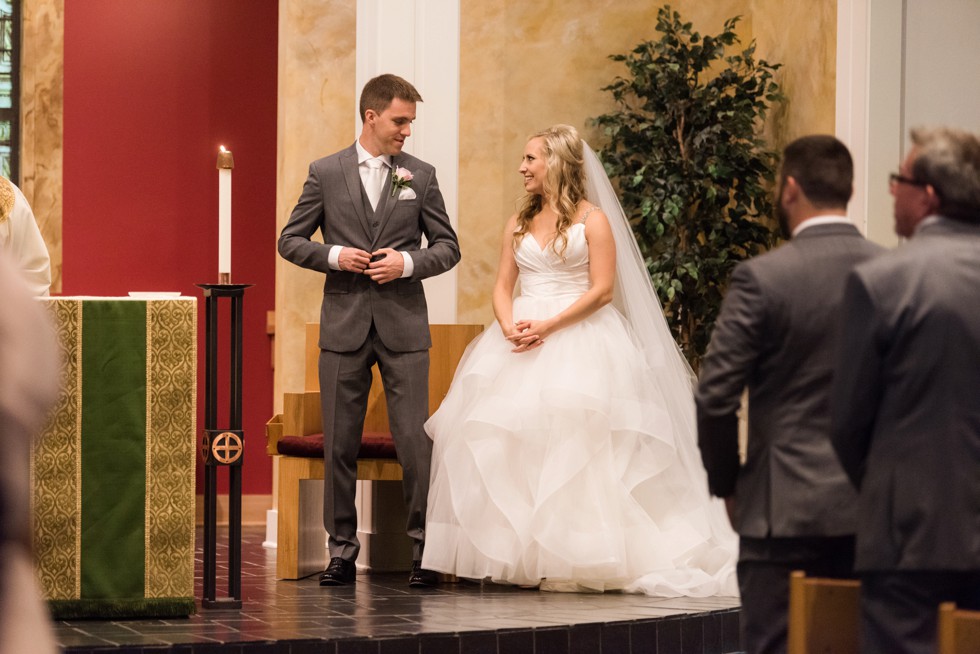 St.Elizabeth Ann Seton Church Crofton wedding ceremony