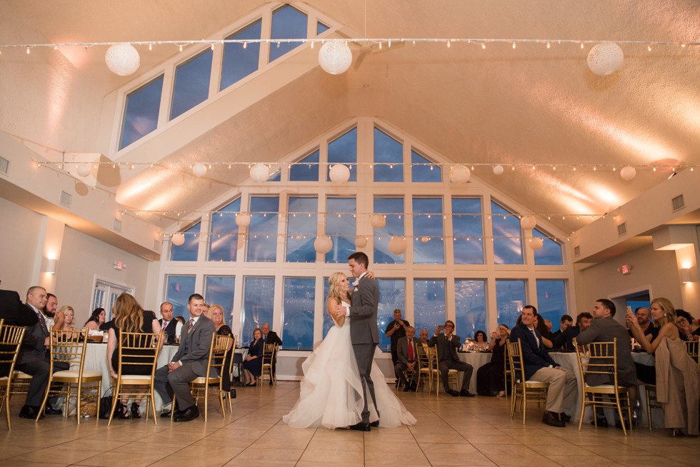 September Celebrations at the Bay waterfront wedding reception