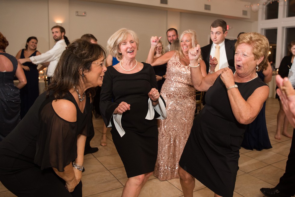 Celebrations at the Bay waterfront reception