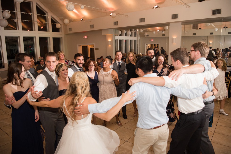 Celebrations at the Bay waterfront reception