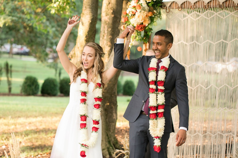 Multicultural wedding ceremony Belmont Manor