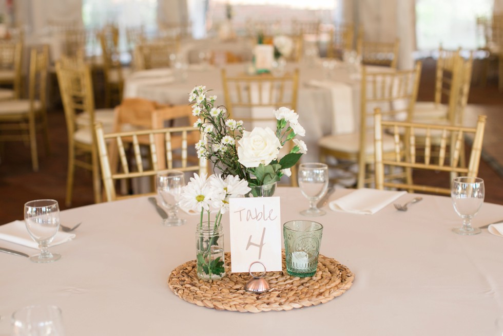 wedding reception decor by Chantilly Design & Events