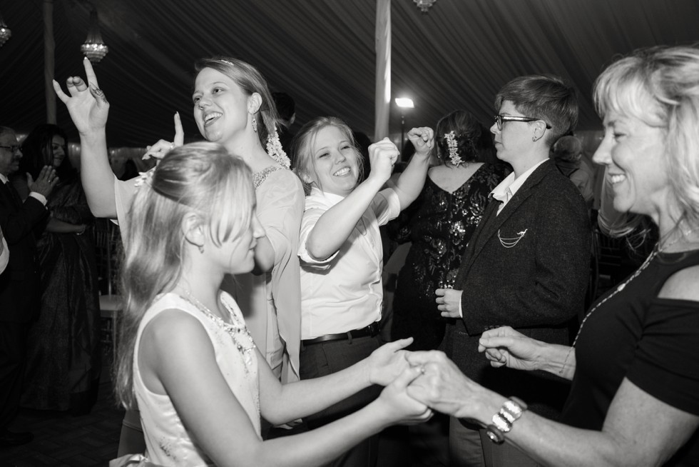 Belmont Manor & Historic Park wedding reception dancing