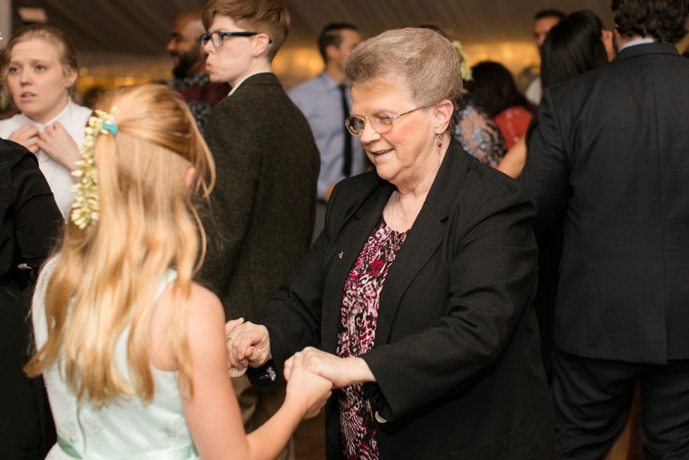 Belmont Manor & Historic Park wedding reception dancing