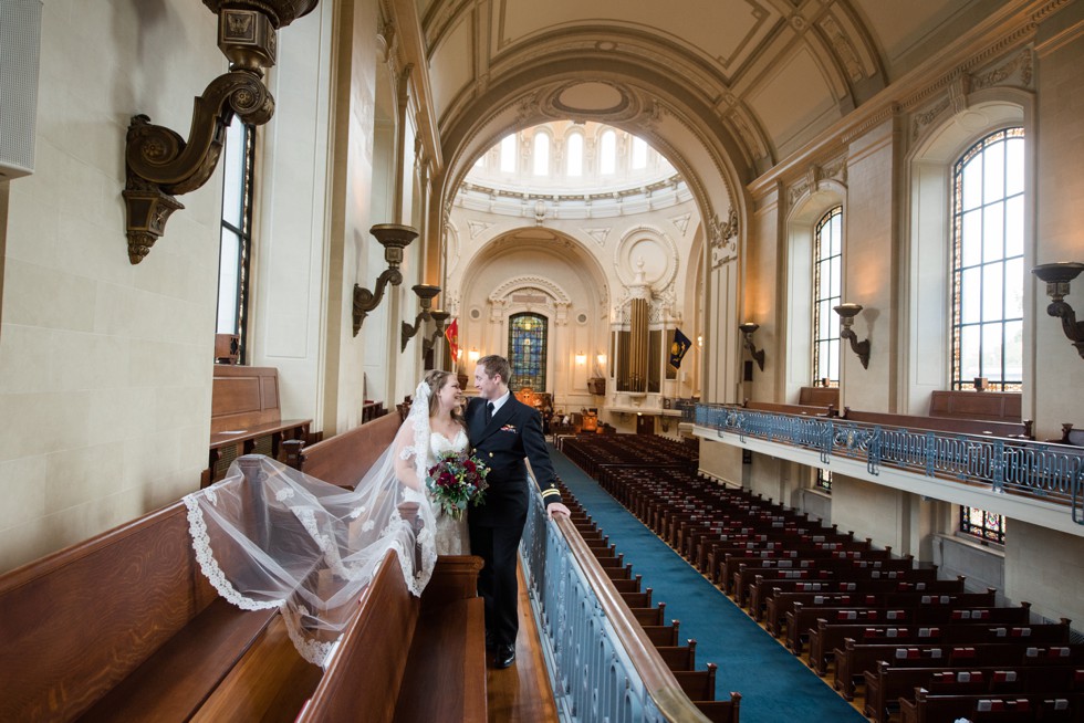 United States Naval Academy Chapel Wedding Ceremony