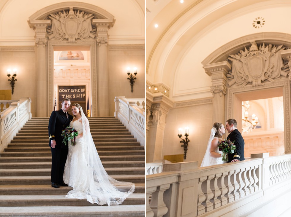 Bancroft Hall Rotunda USNA Wedding