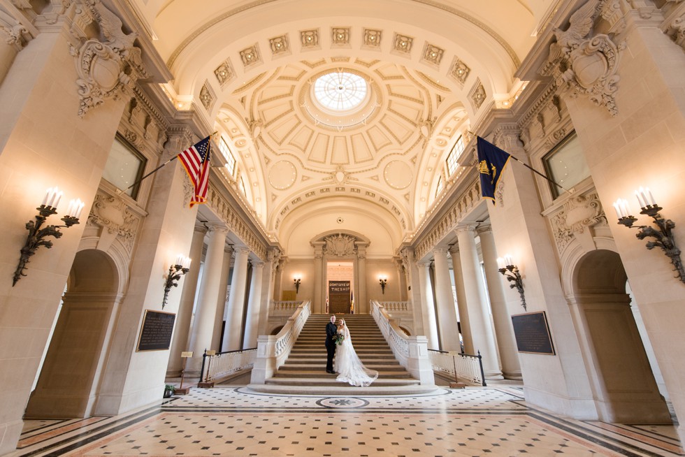 Bancroft Hall Rotunda USNA Wedding