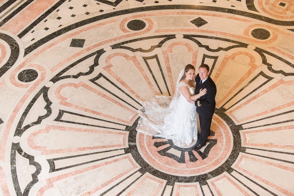 Bancroft Hall Rotunda USNA Wedding