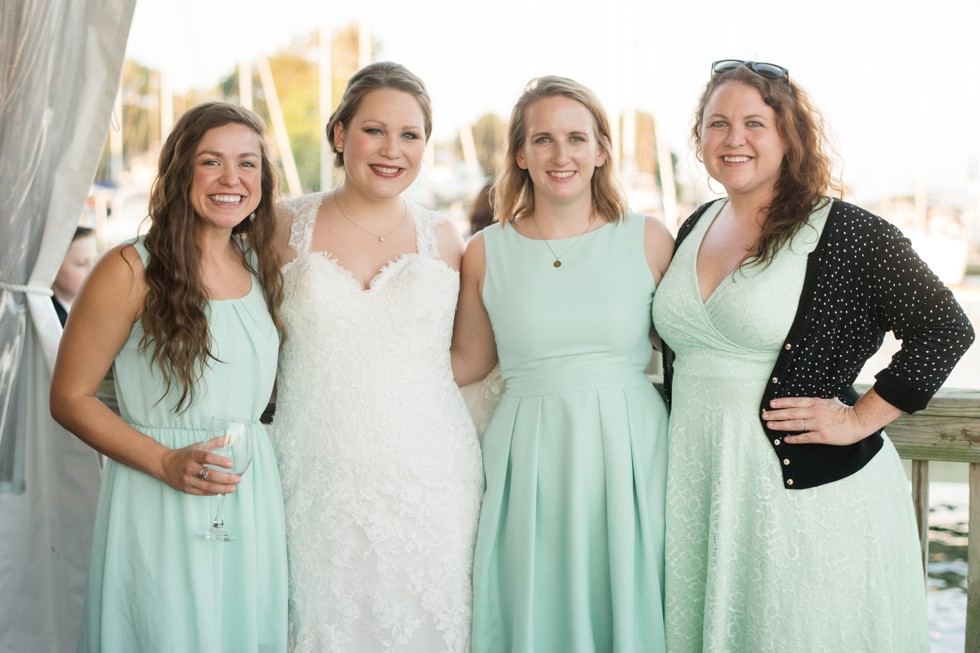 Annapolis Maritime Museum wedding reception