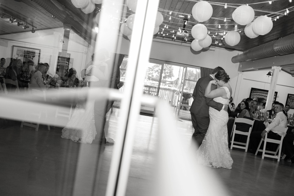 Annapolis Maritime Museum wedding first dance