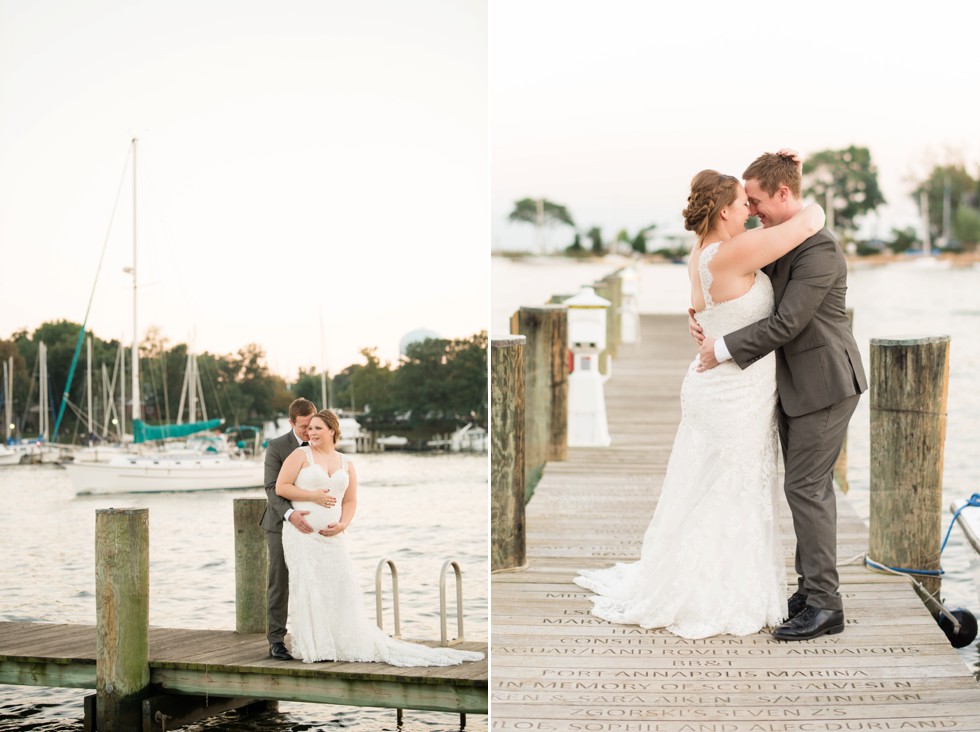 wedding at Annapolis Maritime Museum