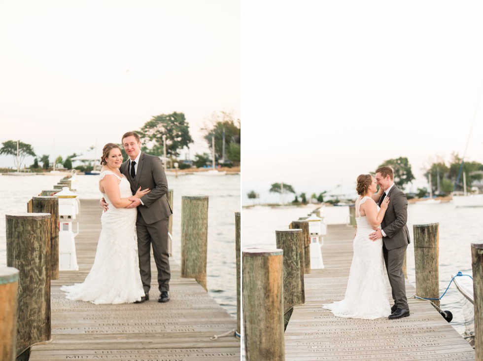 wedding at Annapolis Maritime Museum