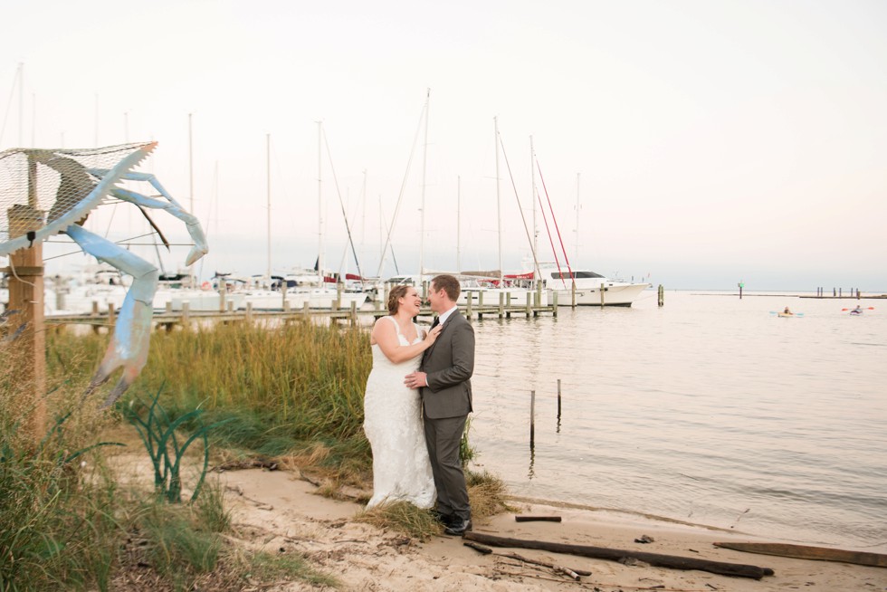 wedding at Annapolis Maritime Museum